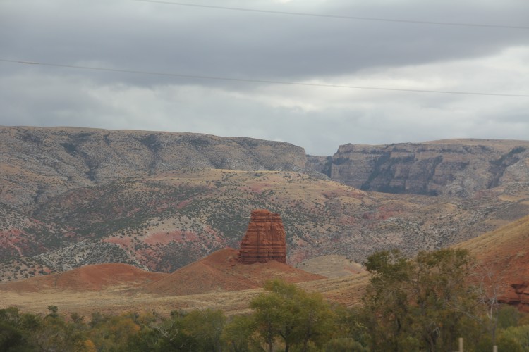 US Highway 14 East between Cody and Sheridan, Wyoming